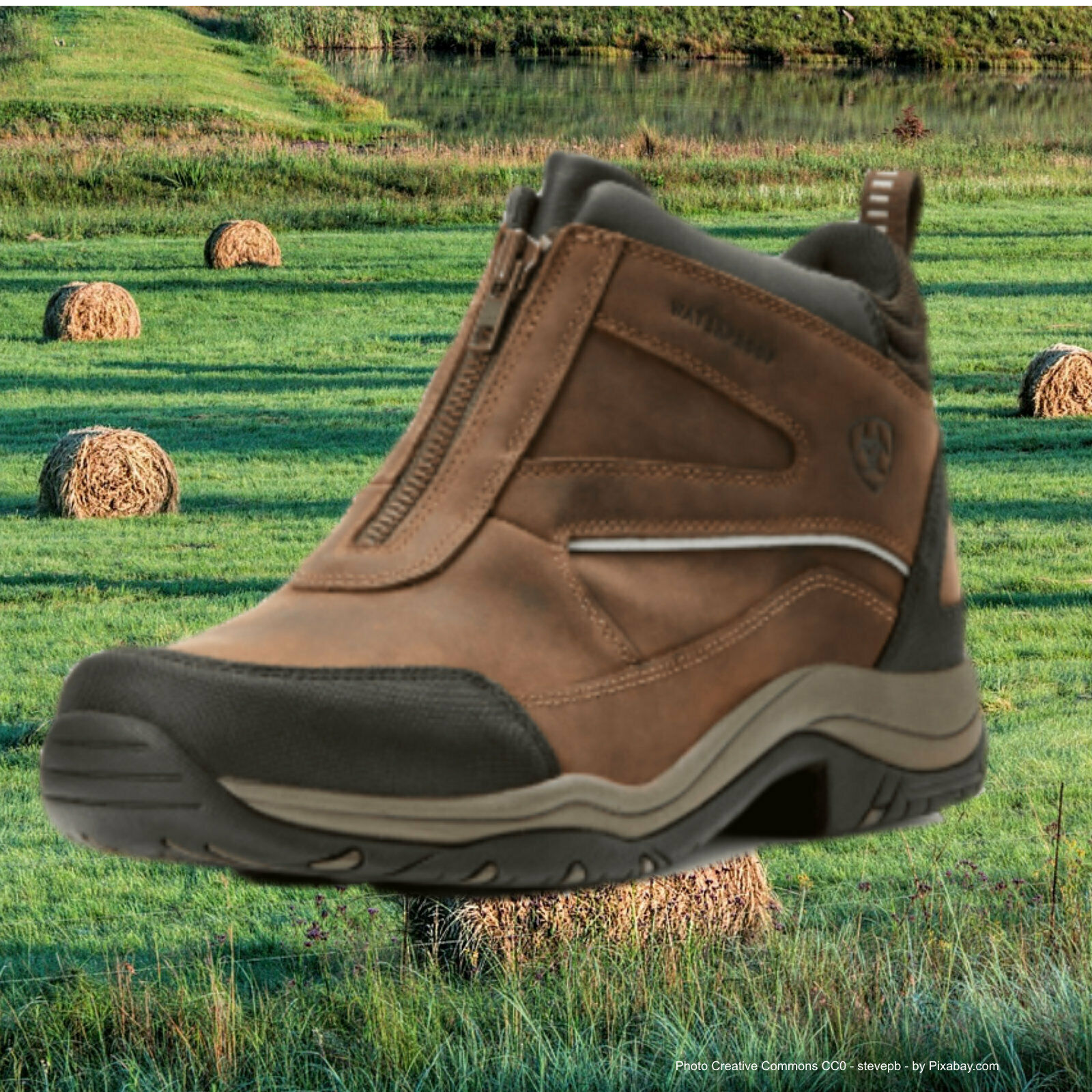 Ariat Mens Telluride Zip H20, Ariat Reit Stiefelette Telluride,